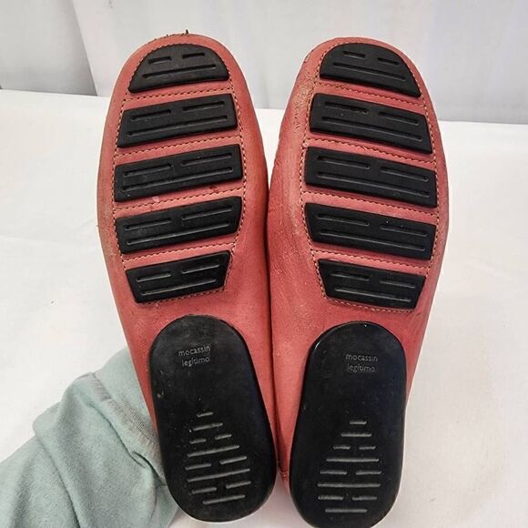 Perlina Pink Studded Women's Slip-On Loafers Size 8 - Picture 9 of 9